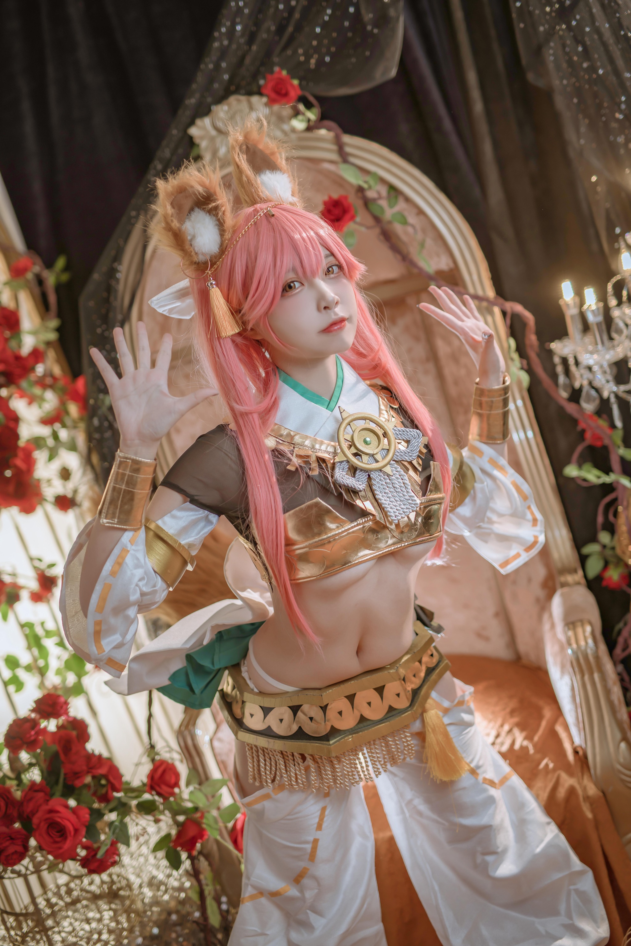 图片[1]-二佐Nisa – NO.076 二佐 玉藻前神话礼装 [20P]-XikXak